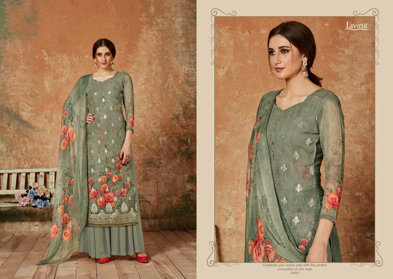Lavina Vol-26 Georgette Digital Salwar Kameez Lavina Vol-26 Georgette Digital Salwar Kameez